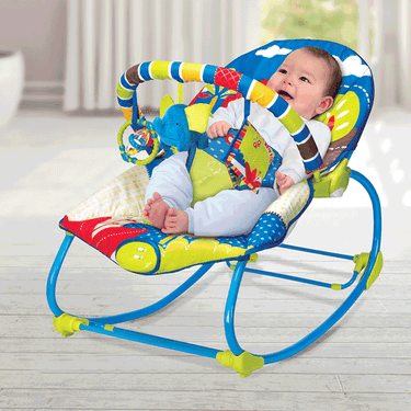 MASTELA 2 IN 1 BABY BOUNCER & EASY CHAIR FOR KIDS